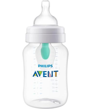 Philips Avent Anti-colic Baby Bottle with AirFree Vent 9oz 3 pack SCY703/03 3-pack 9oz - Buy Online on GoSupps.com