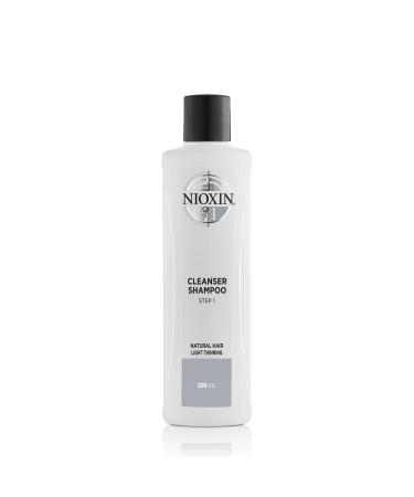 Nioxin 3-Part System | System 1 | Natural Hair with Light Thinning Hair Treatment | Scalp Therapy | Hair Thickening Treatment Shampoo 300.00 ml (Pack of 1)