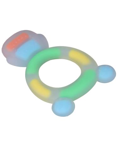 Baby Chew Toy - BPA Free Teether for Babies 0-6 Months | Easy to Hold & Prevents Biting - Blue - Buy Online on GoSupps.com