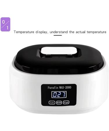 Bain De Paraffine pour Les Mains Et Les Pieds Chauffe-Cire Professionnel Grande Capacit 2 L Et Deux R glages De Temp rature Chauffage Rapide & Rev tement Antiadh sif pour Les Dortoirs Blanc - Buy Online on GoSupps.com