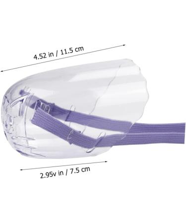 BESPORTBLE 4pcs Cat Muzzle Transparent Muzzle Cat Muzzle Cat Head Muzzle Dog Muzzles Pp - Buy Online on GoSupps.com