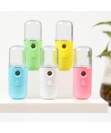 VONGLYHOO Nano Facial Mister Face Steamer Mini Face Mist USB Recharging Handheld Face Steamer for Skin Care Moisturizing Hydrating Blue 30ML - Buy Online on GoSupps.com
