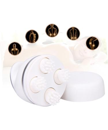 FRCOLOR 2 Pcs Electric Head Massage Brush & Scalp Massager - Relaxing White Pet Massager for International Shipping - Buy Online on GoSupps.com