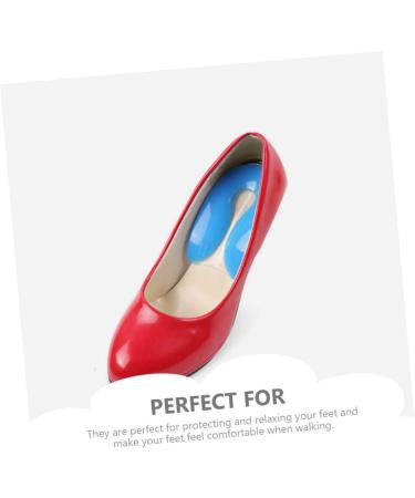 FOMIYES Soft Silicone Heel Pads - 4 Pairs Anti-Wear Foot Care Insoles for High Heels & Comfort - Buy Online on GoSupps.com