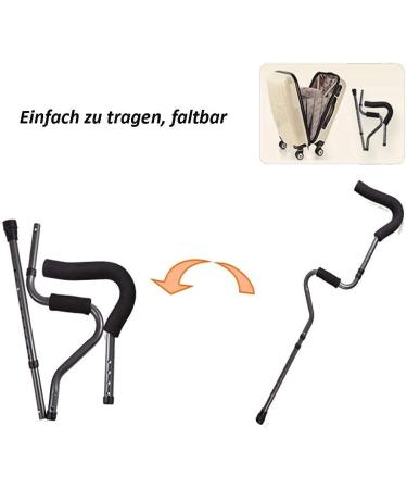 Deluxe Aluminum Forearm Crutches Lightweight High Strength Aluminum Tubing Design Reduces HGCHH Smooth Sailing - Buy Online on GoSupps.com