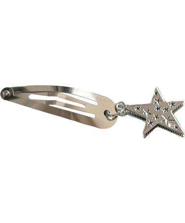 Women Hairpin Hair Clip Star Children Stage Flicker Pendant Simple Star 2000s Girls Headdress Hair Barrette - Buy Online on GoSupps.com