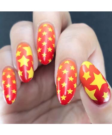 Whats Up Nails - B048 Simple Shapes Stamping Plate for Nail Art Design