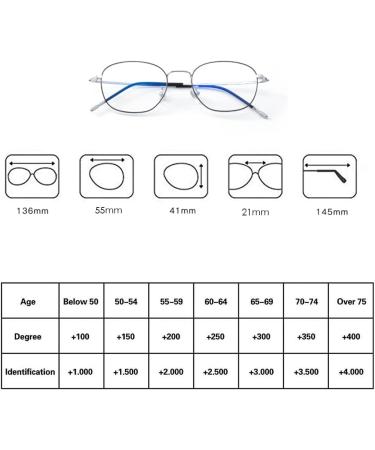 Riccie Women's Fashion Photochromatic Reading Glasses | Pure Titanium UV400 Sunglasses | Aspherical Resin | International Shipping - Buy Online on GoSupps.com