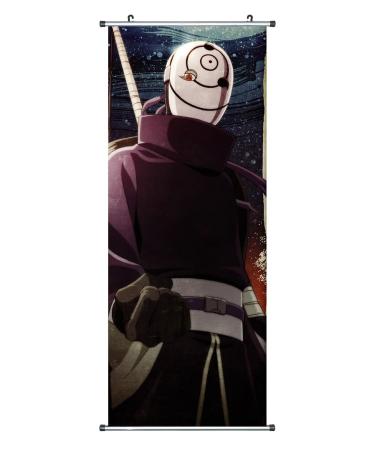 CosplayStudio Large Naruto Roll Picture / Kakemono Fabric Poster 100 x 40 cm Motif: Obito Uchiha/Tobi Obito / Tobi