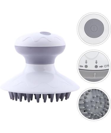 FRCOLOR 3-Pack Electric Shampoo Brush Head Scrubber - Silicone Scalp Massager & Hand Massager - Durable ABS Material - Ideal for Healthy Hair Care - Buy Online on GoSupps.com