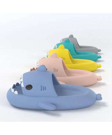 Sistke Hai Shark Slides for Kids - Cute Summer Flip-Flops & Sandals for Boys & Girls - Beach & Bathing Slippers 28/29 EU Green - Buy Online on GoSupps.com
