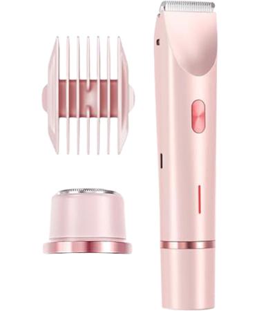Portable Shaver Electric Shaver for Women Double Head Shaver Portable Body Hair Trimmer Shaver for Women Care Wet and Dry Use Groomer Pink - Buy Online on GoSupps.com