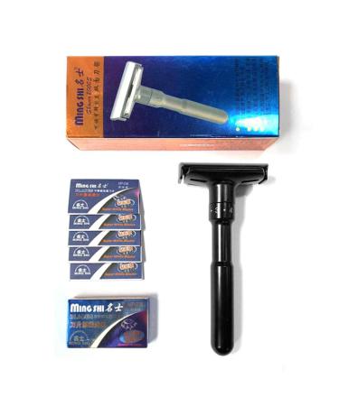 Seasaww Portable Safety Razor Reusable Manual Beard Tool for Fathers | Eco-Friendly Grooming - Buy Online on GoSupps.com