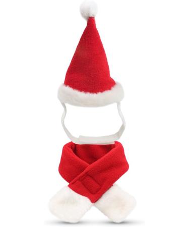 Pet Leso Red Christmas Hat for Cats & Dogs | Festive Holiday Accessory for Pets - Buy Online on GoSupps.com