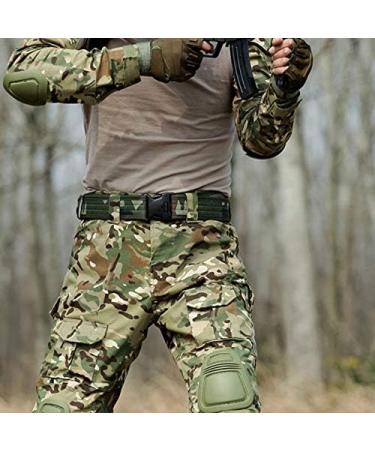 FIRECLUB Tactical G3 Combat Knee and Elbow Pads Set for Military Airsoft Hunting - Green - Buy Online on GoSupps.com