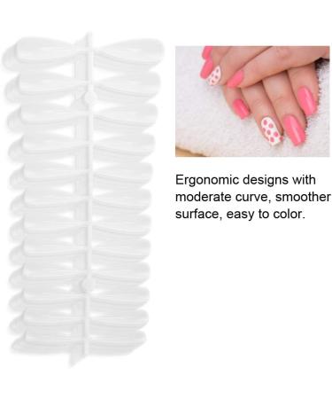 False Nail High Toughness DIY Decoration Manicure Tool Made of Quality Material No Need Polishing (Clear) - Buy Online on GoSupps.com