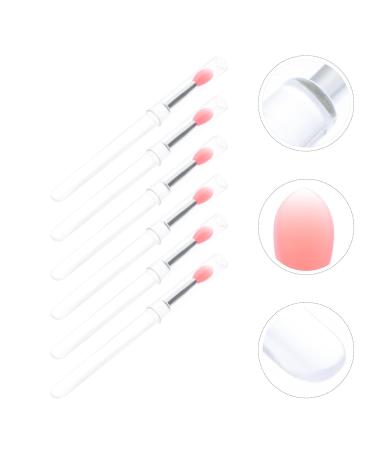 Buy 6pcs Silicone Lip Brush Set - Lipstick & Eyeshadow Applicators for Perfect Makeup | International Shipping - Buy Online on GoSupps.com
