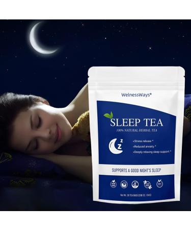 28 Sachets De Tisane For Un Sommeil Profond - Tisane De Nuit Relaxante Sachets Apaisants For Un Sommeil R parateur(2PCS) 1 g (Lot de 1) - Buy Online on GoSupps.com
