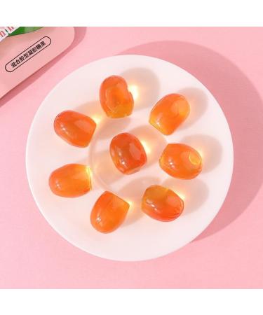 white peach Peeling Fruit Fudge72g/bag Mango gummies grape Litchi sugar soft candy Toffee 68% Juice Content gummy candy sweets Chewy gumdrop Instant Healthy Chinese Snacks (White Peach 10bag) White Peach 10bag - Buy Online on GoSupps.com