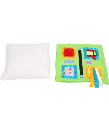 HOHXFYP Dementia Pillow Fidget Sensory Pillow Calming and Comforting Activities for Adults with Dementia Removable Pillowcase Dementia Products for Elderly - Buy Online on GoSupps.com