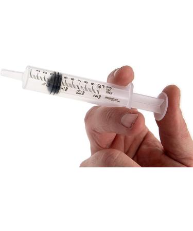 Buy 10ml Oral Syringe with Blue Adapter - Calibrated in tsp & ml - Pack of 2 | International Shipping Available - Buy Online on GoSupps.com