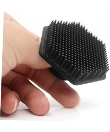 Housoutil Silicone Face Brush Scalp Exfoliator Bath Brush Facial Tool Skin Care Sponge Scrubber Deep Cleaning Facial Brush Silicone Brush Take a Bath Silica Gel Miss - Buy Online on GoSupps.com