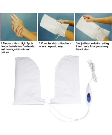 Alupre Therapeutic Heated Mitts | Heated Gloves for Paraffin Wax Therapy & Manicure SPA | Hand Care | EU Shipping - Buy Online on GoSupps.com