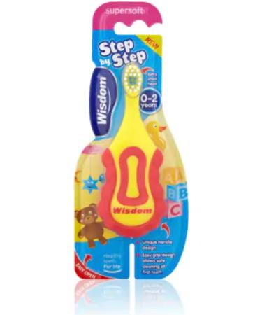 Buy Wisdom Baby Toothbrush Set 0-2 Years | Aquafresh Milk Teeth Toothpaste 50ml | Silicone Finger Brush Ideal for Infant Dental Care - Buy Online on GoSupps.com
