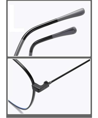 Fuqinqingoz Oversized Square Anti-Blue Light Glasses | +250 Strength | Fatigue Relief | International Shipping - Buy Online on GoSupps.com