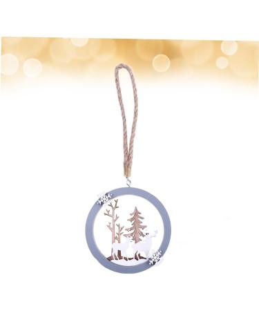 Yardenfun Hollow-Out Pendant Wooden Pendant Hanging Pendant Wall Hanging Decorate Christmas - Buy Online on GoSupps.com