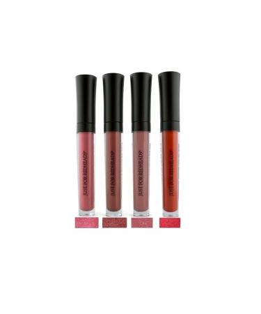 Just for Redheads Long Stay Liquid Matte Lipstick - Hypoallergenic, Paraben-Free, USA Made, Deep Color, Matte Finish, Long-Lasting, Hydrating (Nude) - Buy Online on GoSupps.com