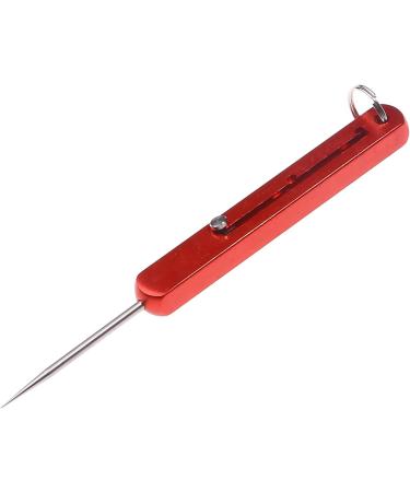 WKLK Portable Retractable Toothpick - Metal Dental Floss Tool for Outdoor & Home Use Deep Cleaning Tool for Picnics Red - Buy Online on GoSupps.com