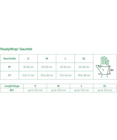 Buy ReadyWrap Beige Gauntlet Medium Right Compression Wrap - Best International Shipping | Ideal for Swelling & Recovery - Buy Online on GoSupps.com