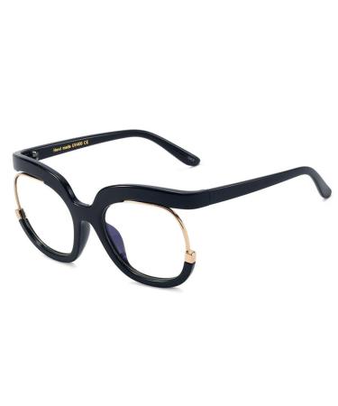 Aoolia stylish round reading glasses visual aid optics glasses reading aid for women men bluaufilter glasses for PC TV gaming & cell phone (diopters 3.5 diopters)