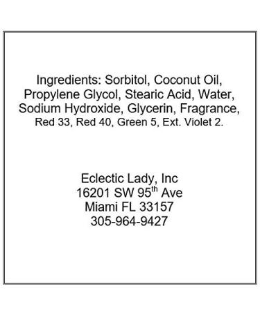 Buy Hyacinth Glycerin Soap by Eclectic Lady - 4 oz Bar | Luxurious Moisturizing Soap for All Skin Types - International Shipping Available - Buy Online on GoSupps.com