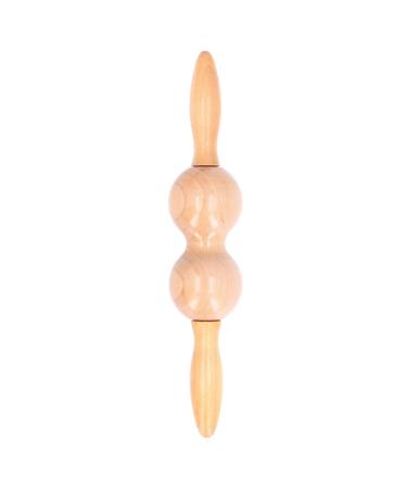 ZJchao Manual Wooden Massage Roller Manual Massager Wooden Massage Stick Wooden Body Shaping Tools