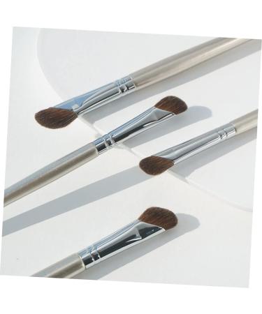 BIUDECO 4pcs Nose Shadow Brush Makeup Accessory Brow Brush Angled Eye Smudge Brush Angled Liner Brush Alloy - Buy Online on GoSupps.com