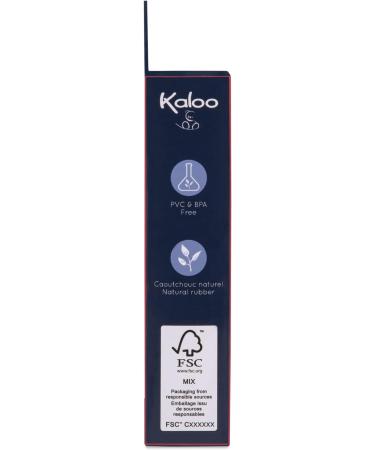 Kaloo Petit Calme Octopus Bite Ring - Natural Rubber Ergonomic & Soft 10 cm - Ideal for Babies from Birth - Orange (K970705) - Buy Online on GoSupps.com