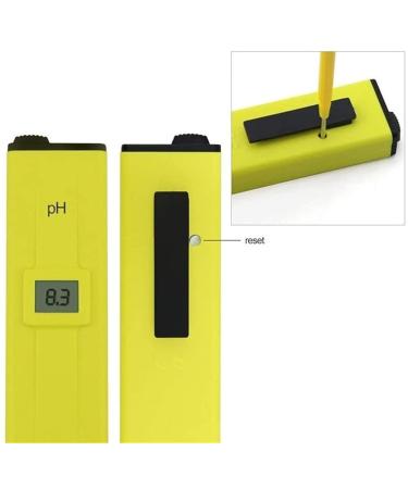 Digital PH Meter PH Tester High Accuracy Water Quality Tester with ATC Hydroponics Lab Aquarium 0-14 Measurement Range - Buy Online on GoSupps.com