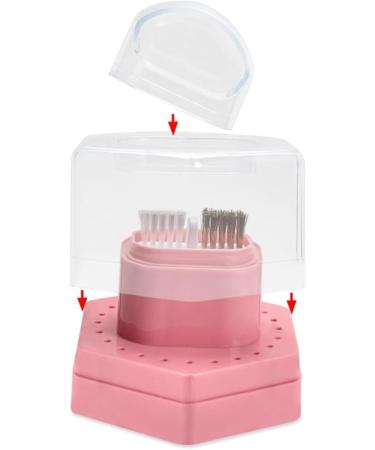 2 In 1 Nail Drill Bit Holder With Cleaning Brush 24 Holes Drill Bits Stand Display Organizer Drill Bits Organizer Box 2 In 1 Nail Drill Bit Holder With Cleaning Brush Nail Drill Bits Organizer Box Black - Buy Online on GoSupps.com