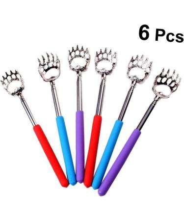 FRCOLOR 12 STK Telescopic Portable Back Scratchers - Unique Metal Handwritten Scratches - Personalized Back Scratch Tool for International Shipping - Buy Online on GoSupps.com