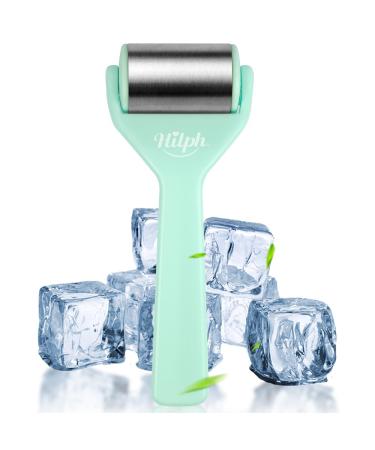 Hilph ice scooters for face eyes facial massage tools for swelling migraine pain relief swollen eyes dark circles skin relaxing stainless steel facial ICE scooter green