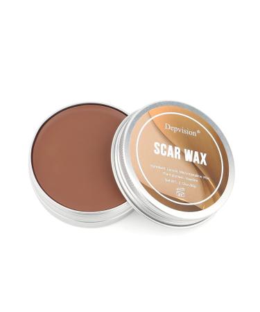 Depvision SFX Scar Wax (2.12oz ) Hallowen Fake Wound Scar Modeling Wax for Stage Fancy Dress Up Cosplay Theatrical Special Effects Makeup (C)