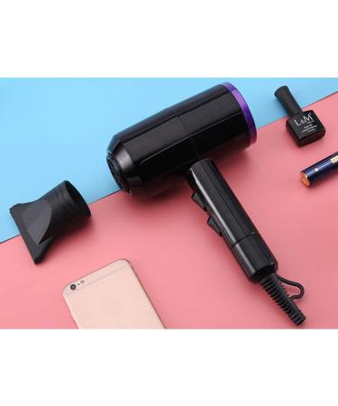 2000W Hair Dryer Professional Powerful Salon Blow Dryer Powerful DC Motor 3 Heat Settings and 2 Speed Ionic Conditioning to Protect Hair and Increase Shine Fast Drying for Home Salon Men Women Black - Buy Online on GoSupps.com