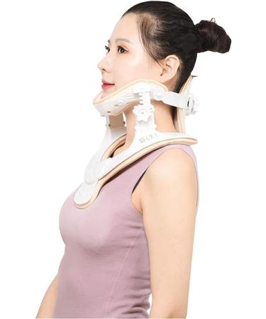 Jlasdr Adjustable Neck Brace Collar | Travel & Home Stretcher Neck Protection for Spine Alignment & Pain Relief - Buy Online on GoSupps.com