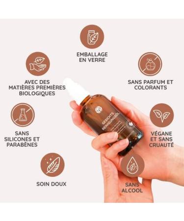 MYLILY Huile de nettoyage | 100 ml d'huile d maquillante | Huile d'amande nourrissante huile de jojoba et camomille | limine le maquillage | Nettoyage du visage v gan | Produits de soins du visage - Buy Online on GoSupps.com