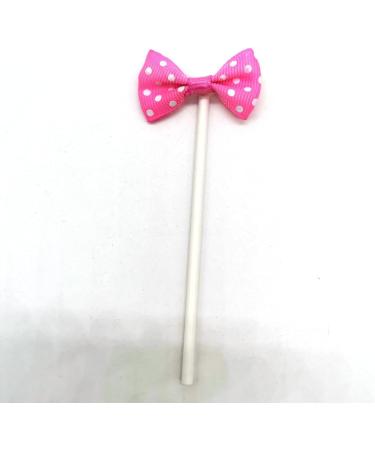 Paity Rose red Ribbon Bow Party Wedding Cupcake Toppers Birthday Cake Toppers Cake Decoration Bowknot Party Supplies Cupcake Toppers Wedding Cake Decoration /set of 20 - Buy Online on GoSupps.com