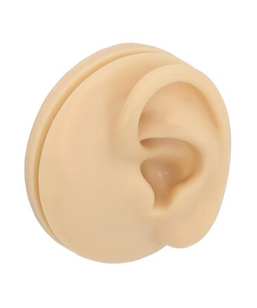 Soft Silicone Left Ear Simulation Model for Medical Teaching - Ideal for Hearing Aid Display - Buy Online on GoSupps.com