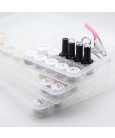Large Stackable Sorting Box for Nail Design - Transparent Storage for Gel Crucibles & Art Supplies | Lyninails - Buy Online on GoSupps.com