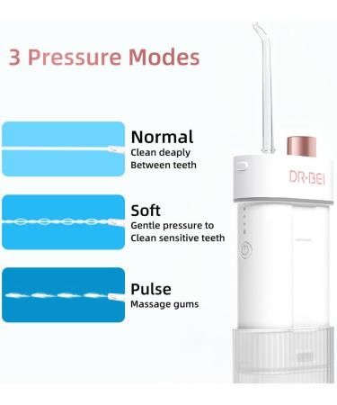 Buy Cordless Water Flosser - Portable Rechargeable Dental Oral Irrigator for Healthy Teeth | Fast International Shipping - Buy Online on GoSupps.com